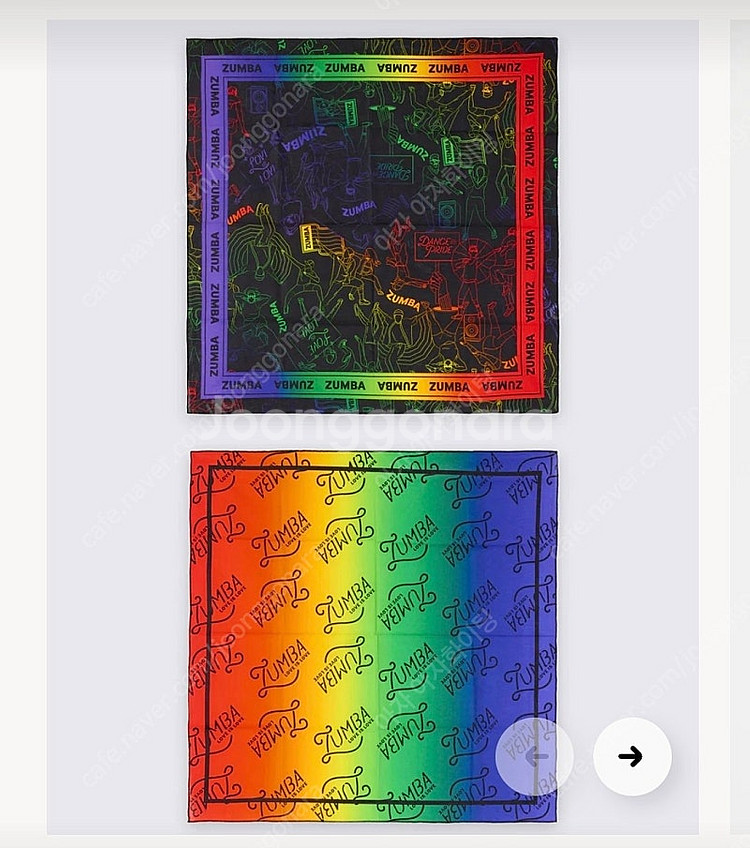 줌바웨어(반다나)--0