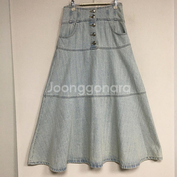 24 오브제 플레어 데님 스커트 61 / 랑방 마인 오브제 타임 럭키슈에뜨 산드로 마쥬 오르 시에 시스템--2