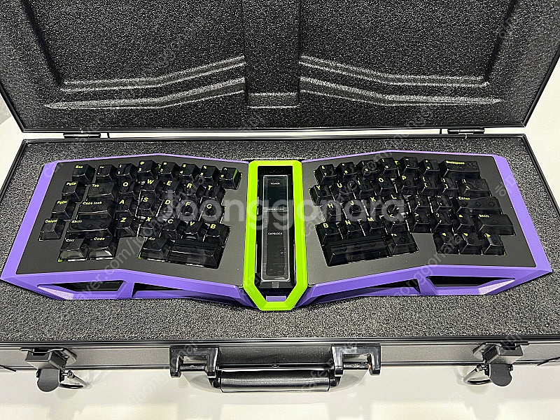 커스텀 키보드<Angrymiao AM AFA R2>에반게리온 에디션 + CCS에바 최종호기 세트 판매--1