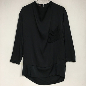 르베이지 실크 셔링 블라우스 91 / 랑방 마인 오브제