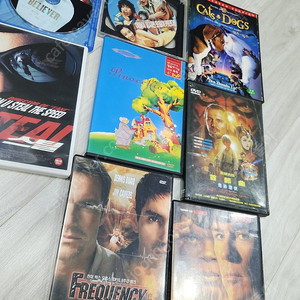 dvd 8개 일괄 판매 택포 1.5