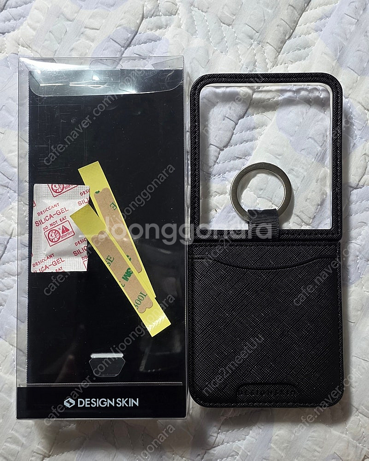디자인스킨 갤럭시Z플립7 링 그립 포켓 케이스 ver....--0