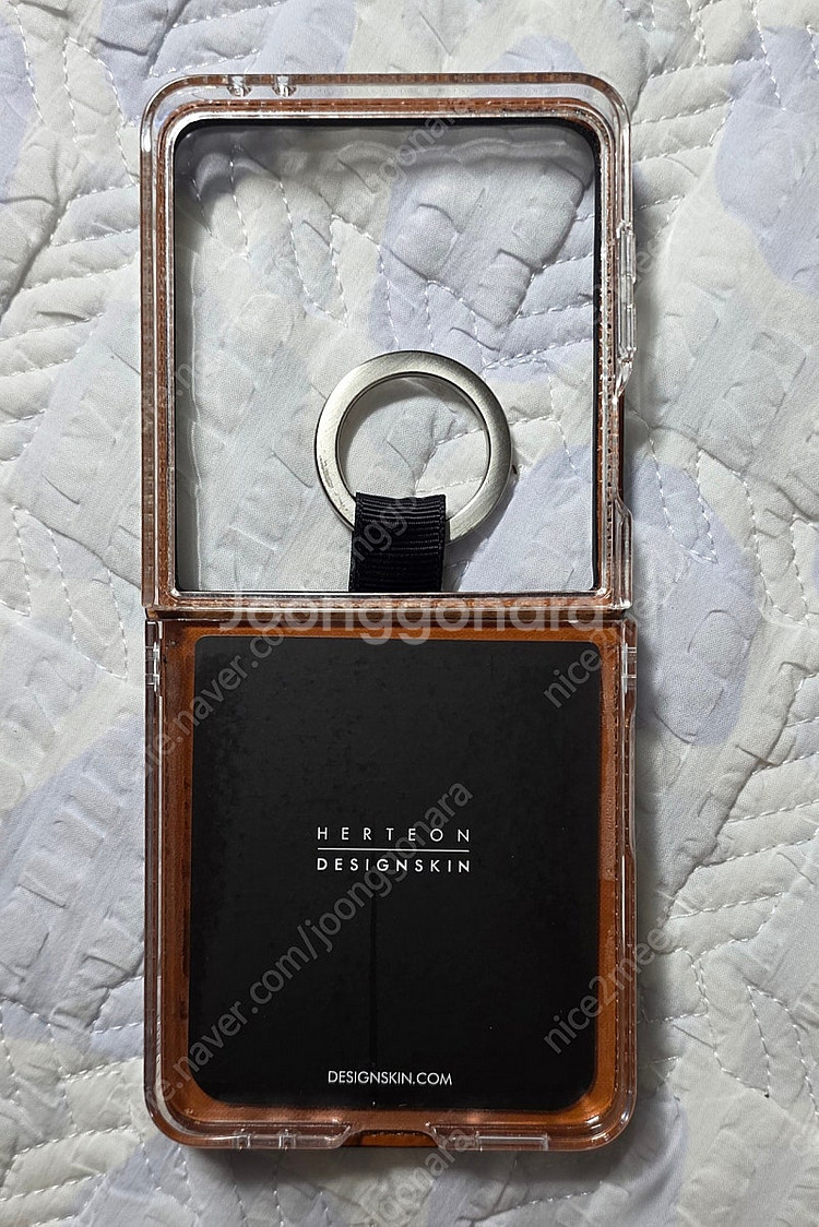 디자인스킨 갤럭시Z플립7 링 그립 포켓 케이스 ver....--1