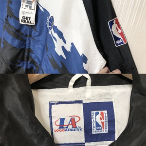 NBA 로고어슬레틱 '90 올랜도매직 올드어센틱자켓 XL//'90 올랜도매직/시카고불스 올드 반반자켓 M
