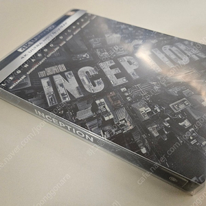 인셉션 4K 스틸북+투명커버+택포