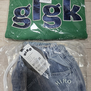 히로 이지데님반바지130 glgk아폴리케그린140