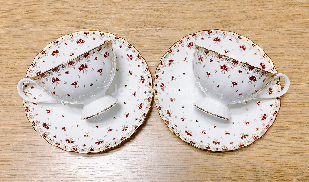 [1조 가격]희귀 빈티지 노리다케 다이앤서스 플라워 패턴 찻잔 겸 커피잔--9