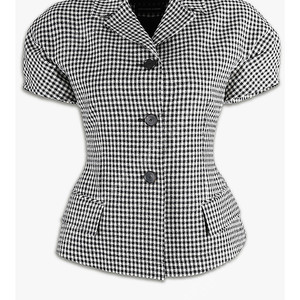 마이아이코 Diana Hourglass Check Jacket(새제품)