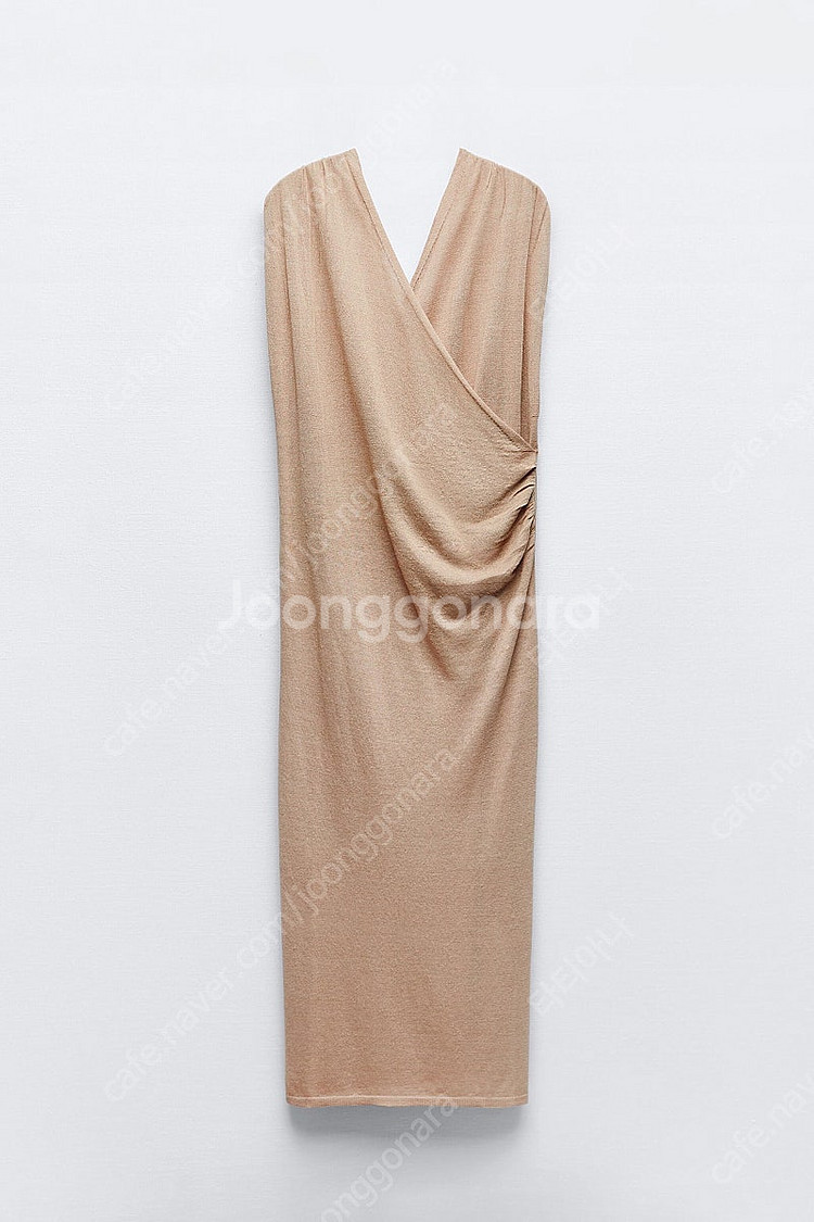 zara 자라 셔링 니트 미디 원피스 89900-359...--5