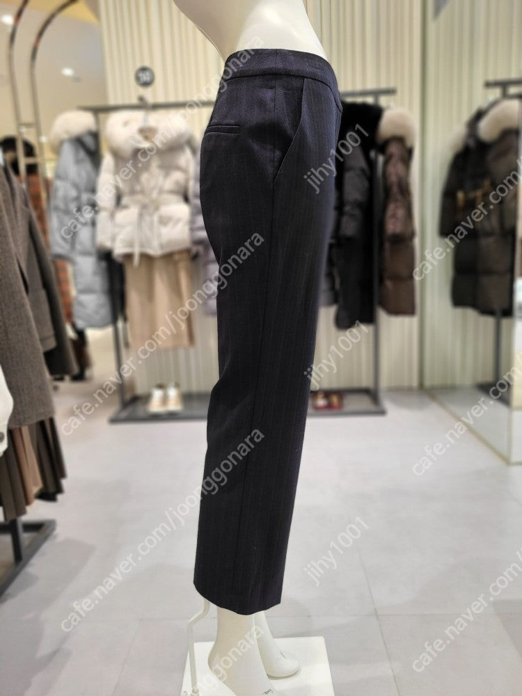 쥬크 zooc 네이비 수트 셋업 자켓 슬랙스--8