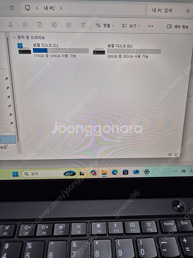 레노버 씽크패드 x1 6세대(i5-8350u 램16기가...--8