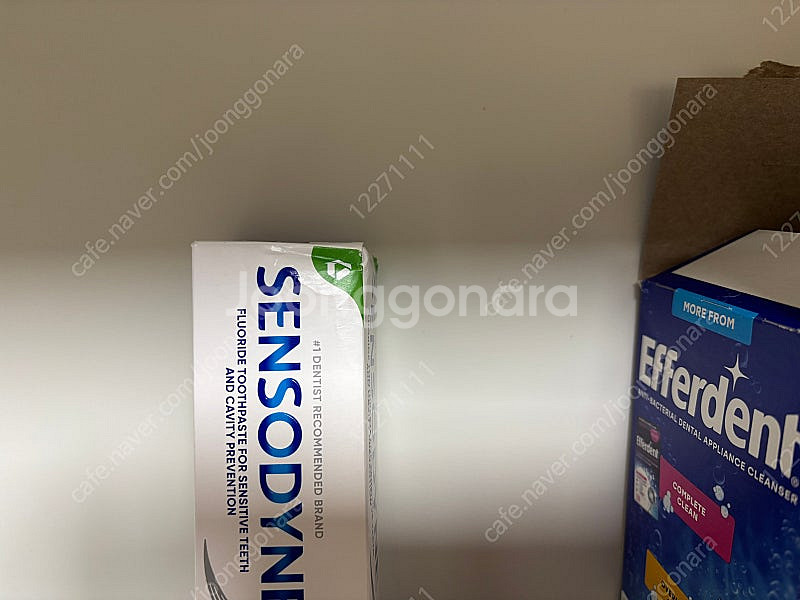 미국판매 제품 센소다인 치아 미백 민감성 치약 충치 예방 및 민감한 치아 트리트먼트 96.4g+치약짜개 디스펜서 레...--1