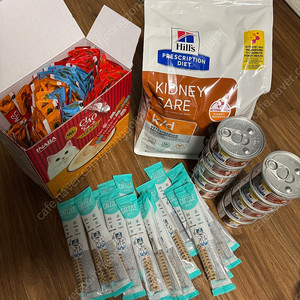 고양이) 힐스 k/d 1.81kg 사료, k/d 습식캔 82g, 챠오츄르, 캣즐 치석간식 닭고기맛 일괄