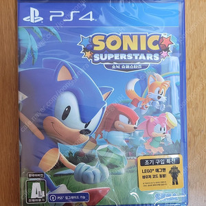 ps4 플스4 소닉 슈퍼스타즈 초회판 미개봉 새제품