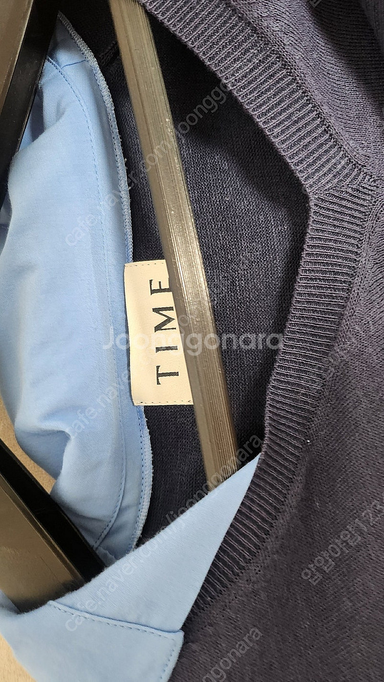 타임 카라셔츠 니트 10만--4