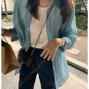 에크리스 텐 레이어드 원피스 스머프