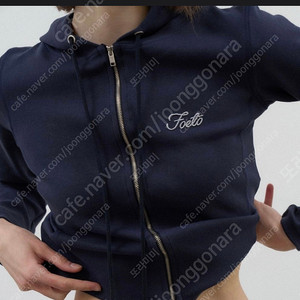foeto 포에토 ave slim hoody 아베 슬림 후디(네이비) 택.포
