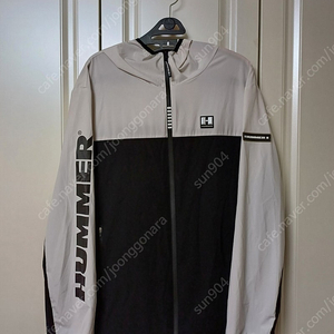 남성 험머Hummer 후드 바람막이점퍼XL(105)