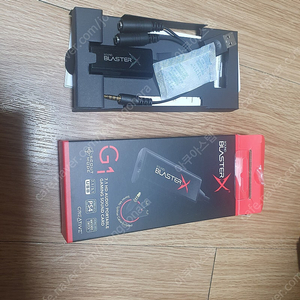 크리에이티브 사운드블라스터x G1 사블