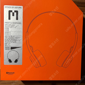 몬도 블루투스 헤드폰 미개봉 새제품 MONDO 투명 블랙