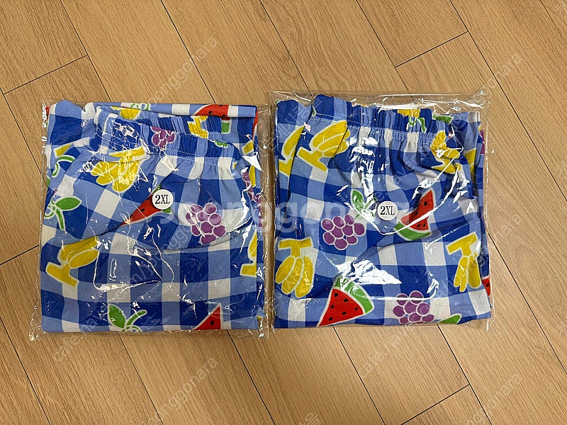 채니블라썸 블루피크닉고쟁이 2XL(새상품)--0