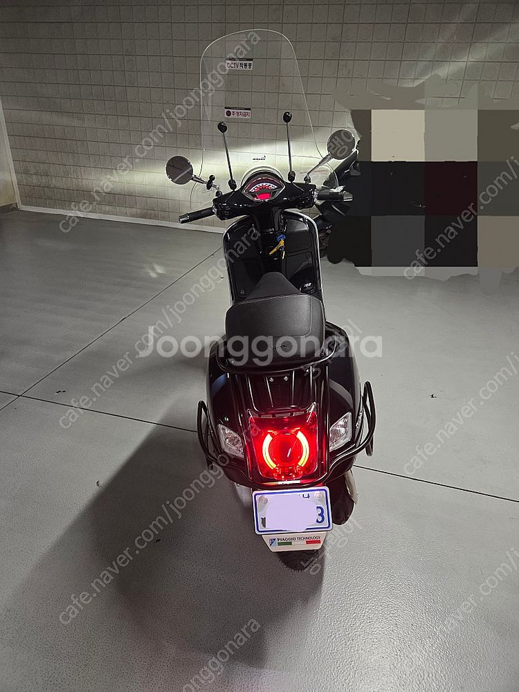 베스파 GTS125 hpe 23년식 650km주행--4