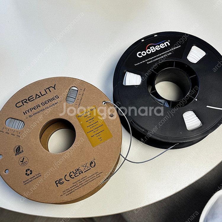 3D 프린터 PLA 필라멘트 1kg 1.75mm 화이트...--0