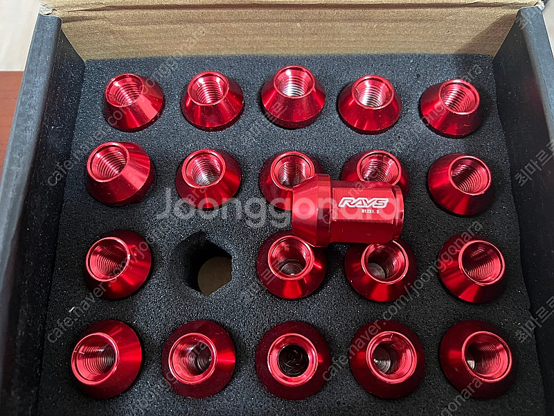 자동차 rays style 휠너트(19mm) 판매--0