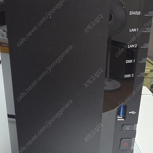 시놀로지 ds224+ (8gb ram 추가) 판매
