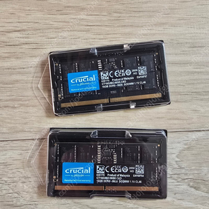 노트북램 크루셜 ddr5 16gb 5600 2개 팝니다