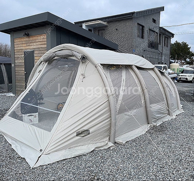 제드 티맥스 에어텐트(샴페인골드) + 전실 텐트러그--0