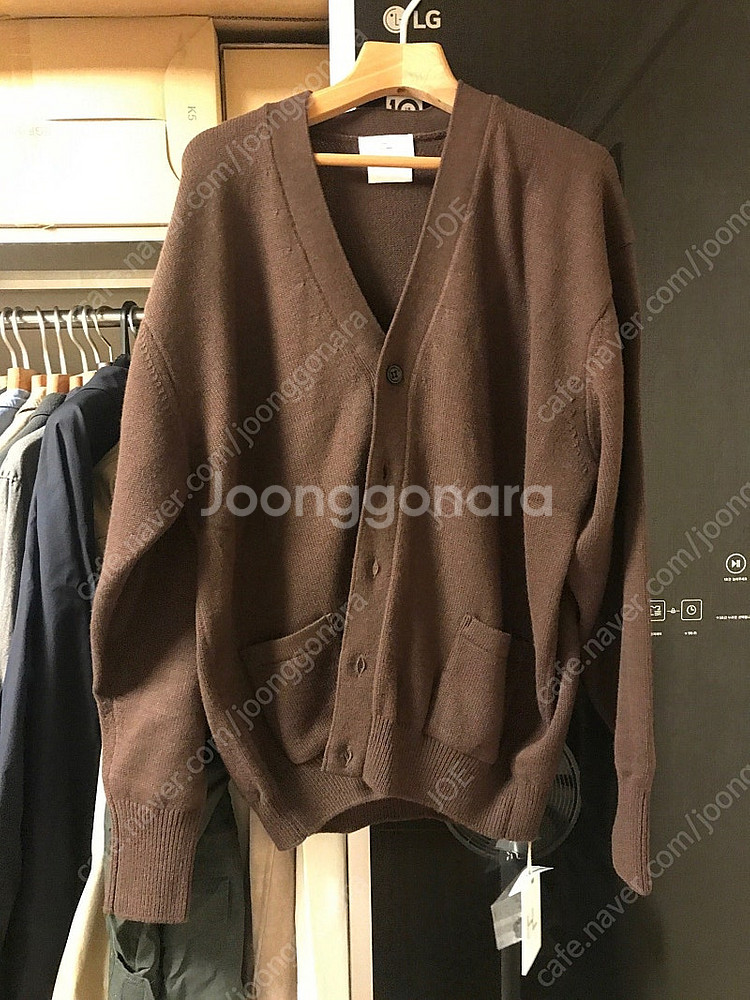 헤릴 herill/골든 캐시 가디건/브라운/3--0