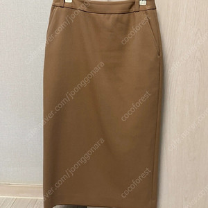 시에 sie 드레 포켓 스커트(카멜/s)