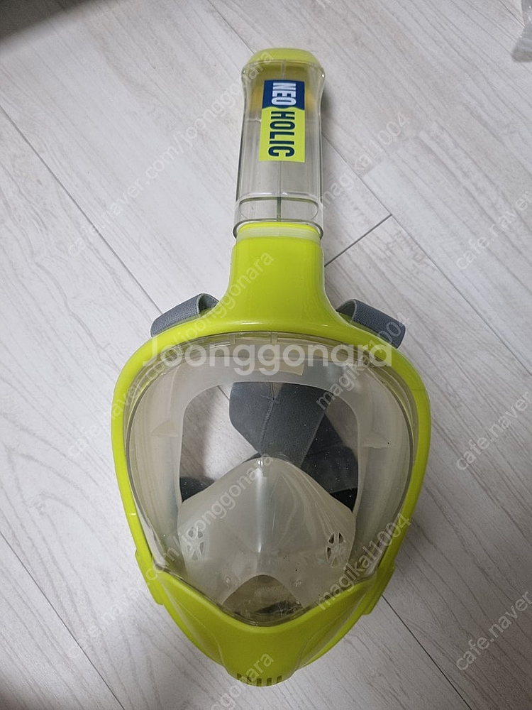 네오홀릭 스노클링 마스크 옐로우--1