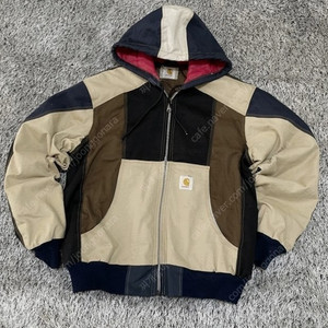칼하트 리메이크 패치워크 자켓 105/ XL