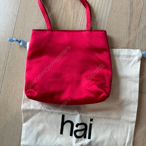 hai 하이 실크백 미니 레드