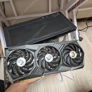 MSI RTX 3070Ti 게이밍 트리오 X 구리패드