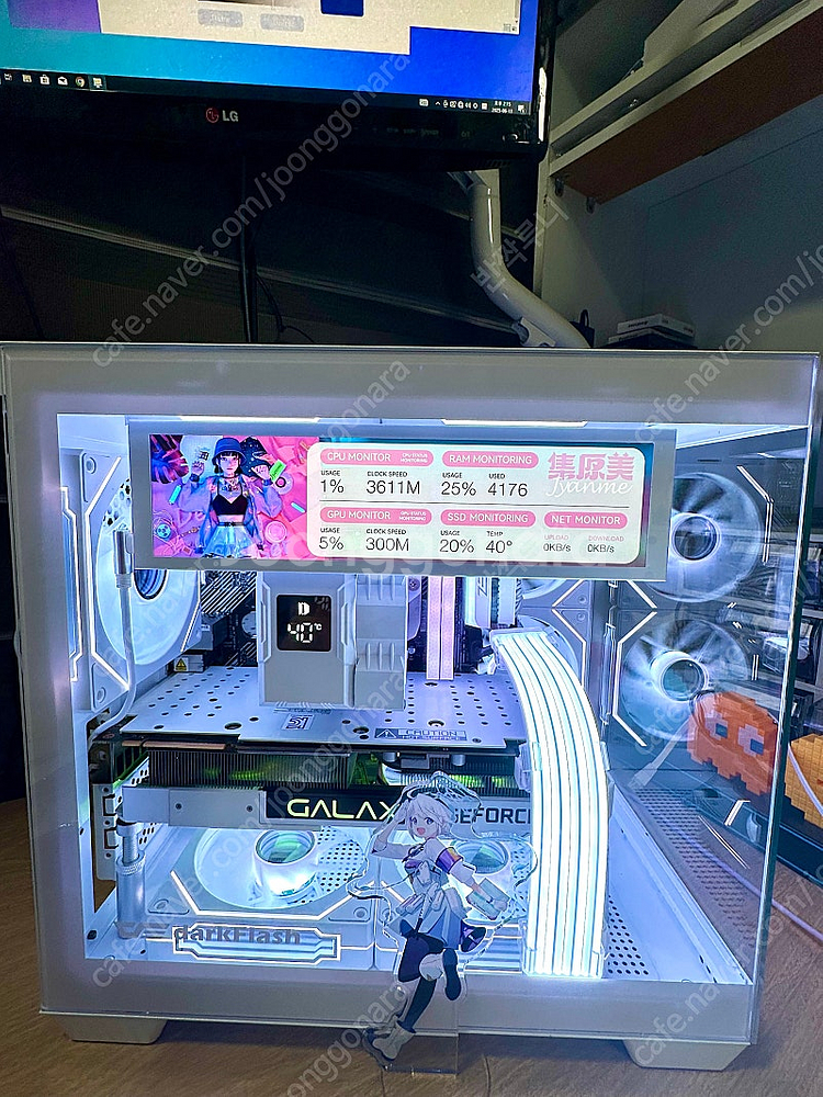 데스크탑 PC 컴퓨터 팝니다.  게이밍·영상편집·화이트...--1