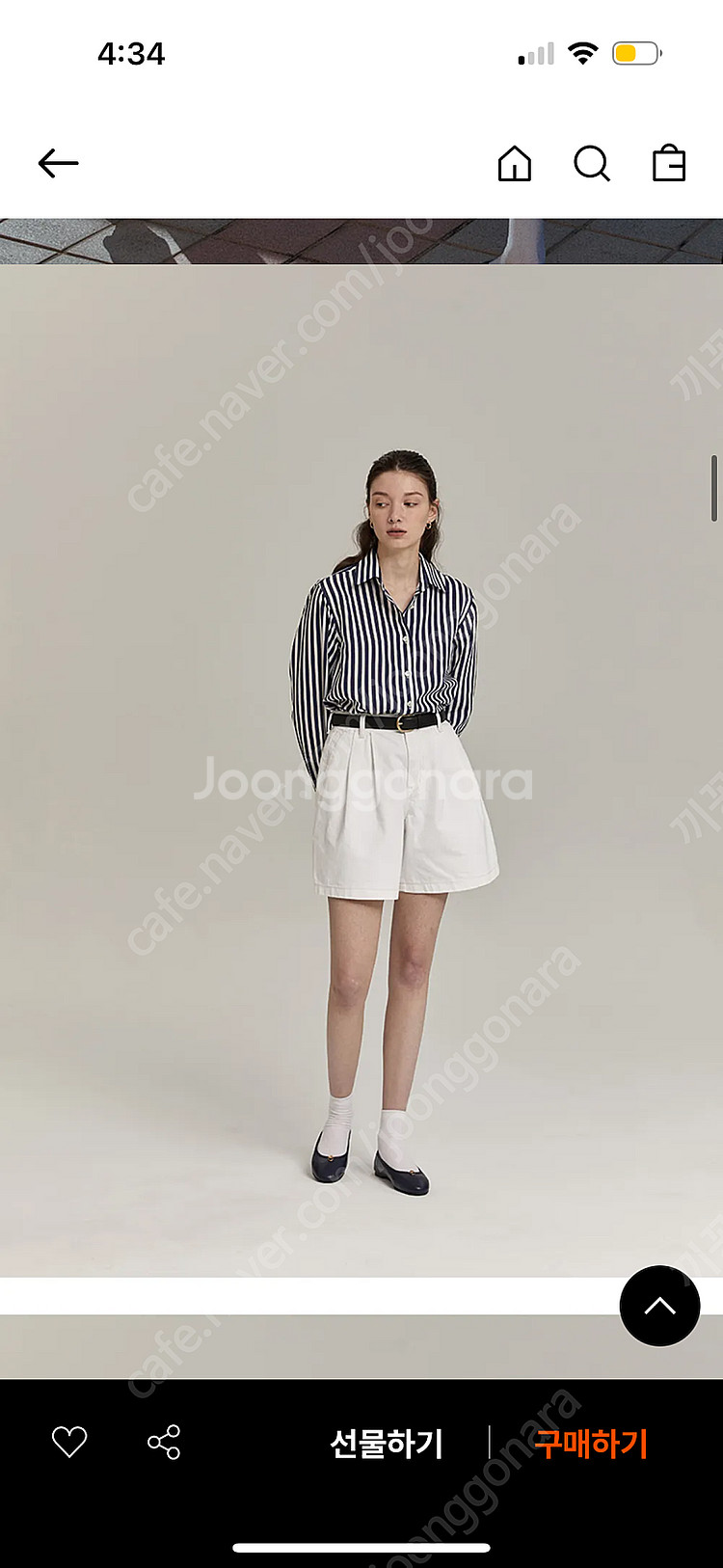 샵엠 반바지 데님 xs--4