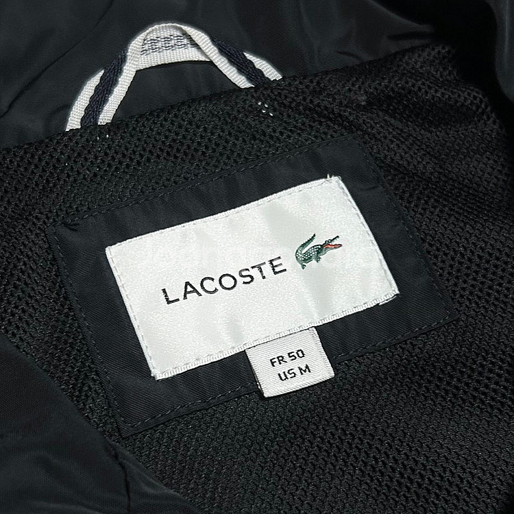 Lacoste 라코스테 신형 네이비 간절기 집업 자켓 ...--5