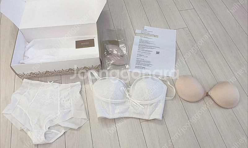 소네트브라이드 웨딩속옷 세트 (새상품)--2