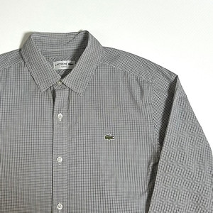 Lacoste 라코스테 정품 신형 체크셔츠 판매합니다