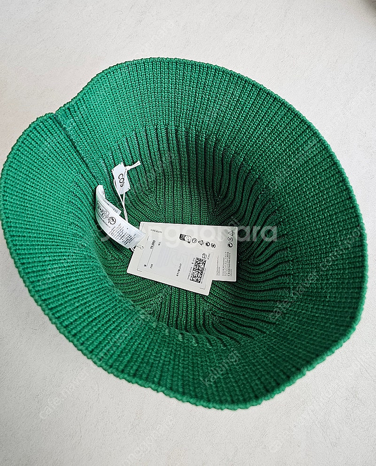 새상품) 코스 리브드 메리노 울 버킷 햇--3