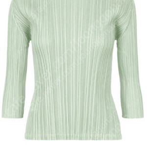 플리츠플리즈 24년 페일그린 멜로우탑