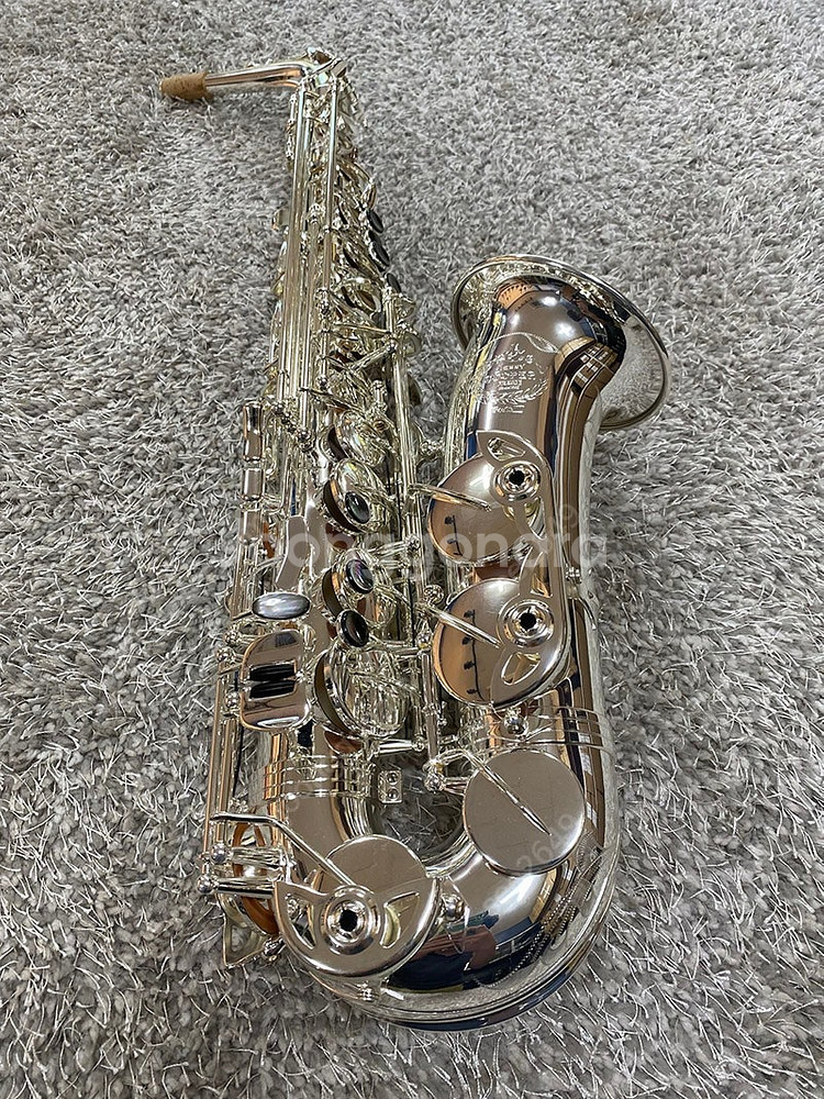 알토 제니쿠퍼 포르테3 실버 신품급 중고 색소폰 팝니다.--1