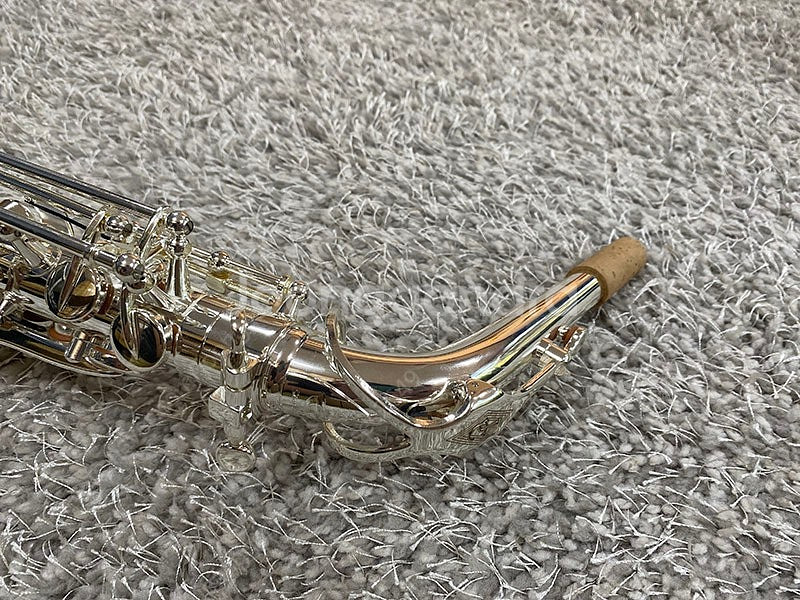 알토 제니쿠퍼 포르테3 실버 신품급 중고 색소폰 팝니다.--4