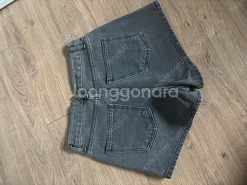 스키니피그 데님 반바지 새거--4