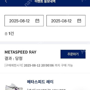아식스 레이 260