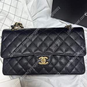 샤넬 클래식 미디움 블랙 금장(24.07구매)