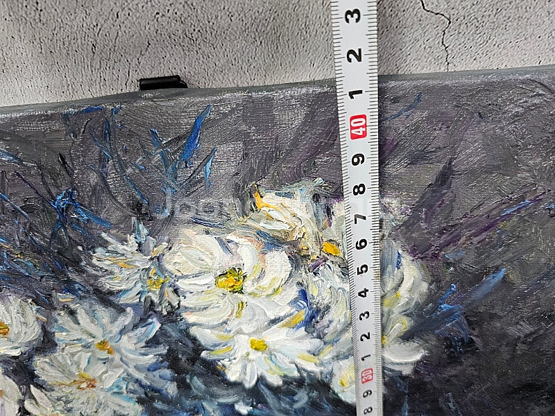 (원화) 6호 캔버스 유화그림 화병속과과일 그림 서양화--4